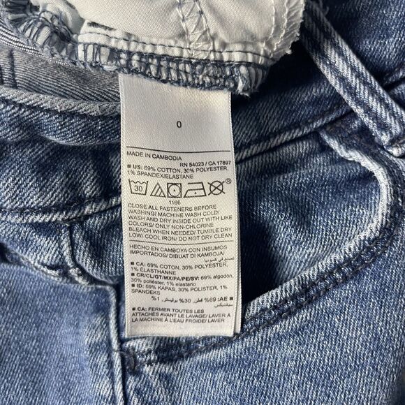 Old Navy Wow Flare Jeans Women's‎ 0 Blue Denim High Rise - Picture 6 of 6